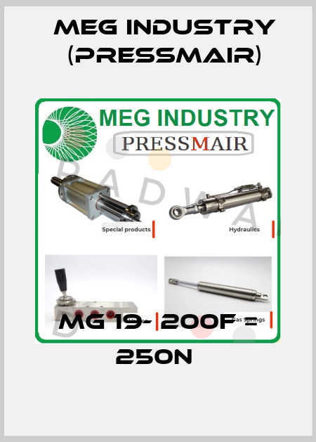 MG 19- 200F = 250N  Meg Industry (Pressmair)
