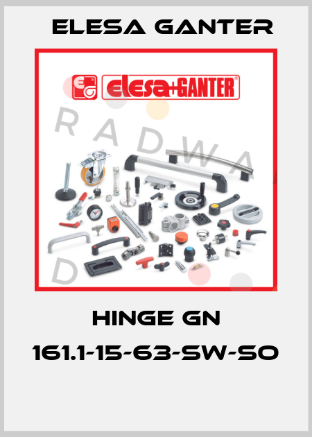 Hinge GN 161.1-15-63-SW-so  Elesa Ganter