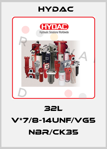 32L V*7/8-14UNF/VG5 NBR/CK35 Hydac