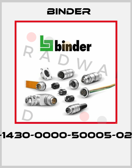 77-1430-0000-50005-0200  Binder