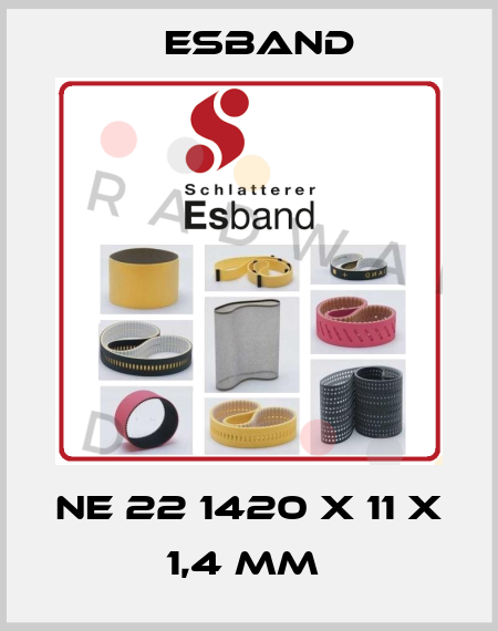 NE 22 1420 X 11 X 1,4 MM  Esband