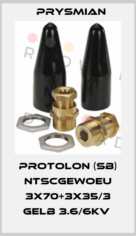 PROTOLON (SB) NTSCGEWOEU 3x70+3x35/3 Gelb 3.6/6KV  Prysmian