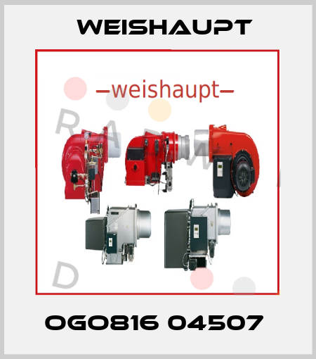 OGO816 04507  Weishaupt