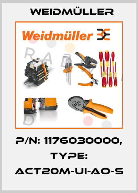 P/N: 1176030000, Type: ACT20M-UI-AO-S Weidmüller