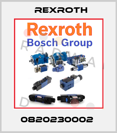 0820230002  Rexroth