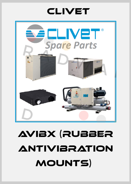 AVIBX (Rubber antivibration mounts)  Clivet