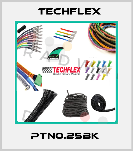 PTN0.25BK  Techflex