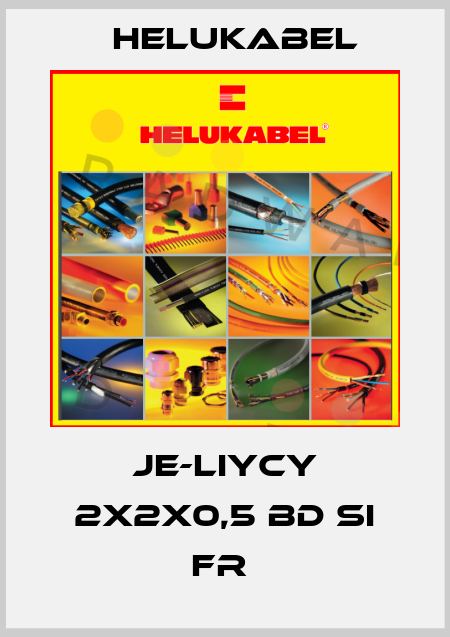 JE-LiYCY 2x2x0,5 Bd Si FR  Helukabel