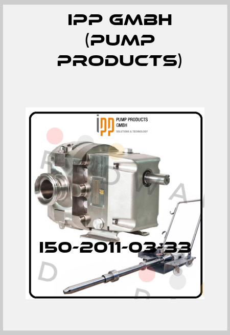 I50-2011-03-33 IPP GMBH (Pump products)