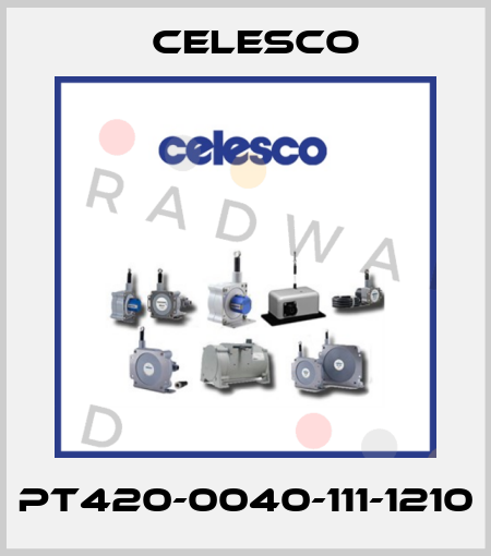 PT420-0040-111-1210  Celesco