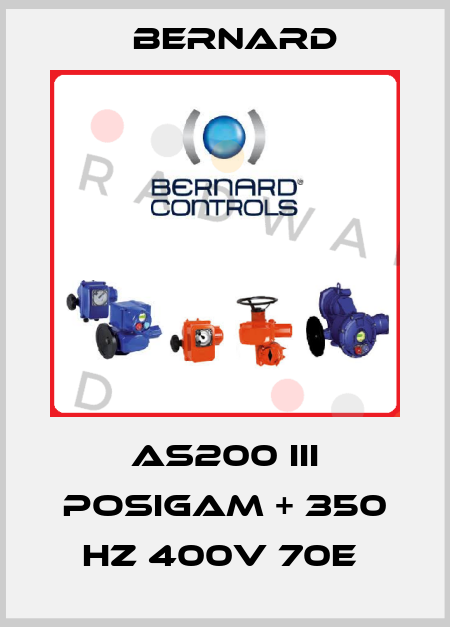 AS200 III POSIGAM + 350 HZ 400V 70E  Bernard