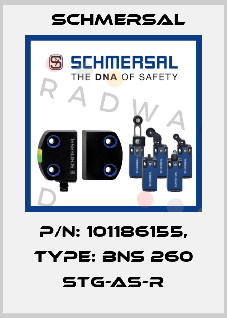 p/n: 101186155, Type: BNS 260 STG-AS-R Schmersal