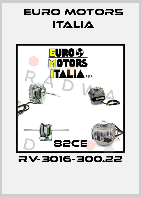 82CE RV-3016-300.22 Euro Motors Italia