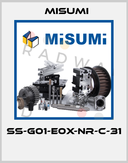 SS-G01-E0X-NR-C-31  Misumi