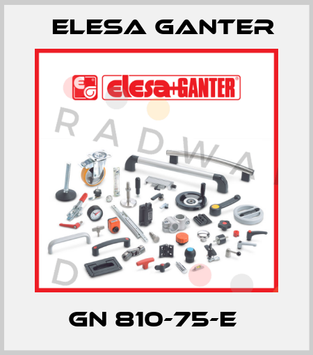 GN 810-75-E  Elesa Ganter