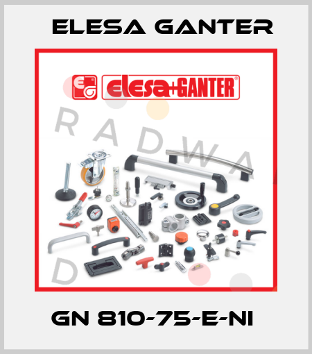 GN 810-75-E-NI  Elesa Ganter