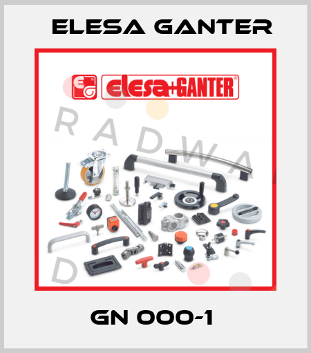 GN 000-1  Elesa Ganter