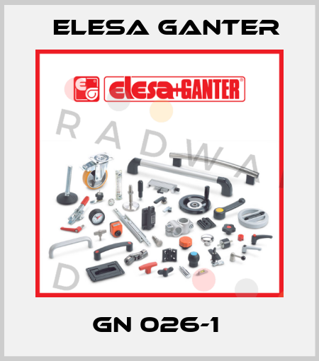 GN 026-1  Elesa Ganter
