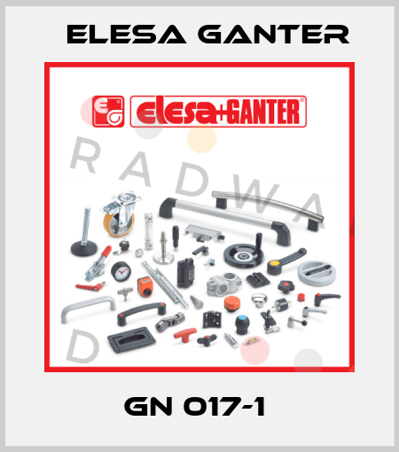 GN 017-1  Elesa Ganter