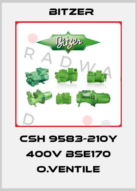 CSH 9583-210Y 400V BSE170 o.Ventile Bitzer
