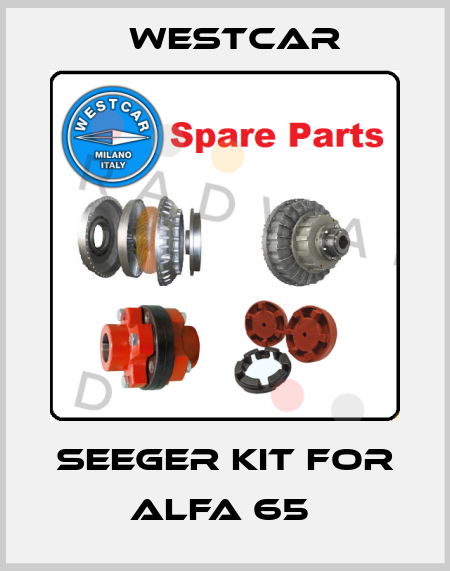 Seeger kit for Alfa 65  Westcar