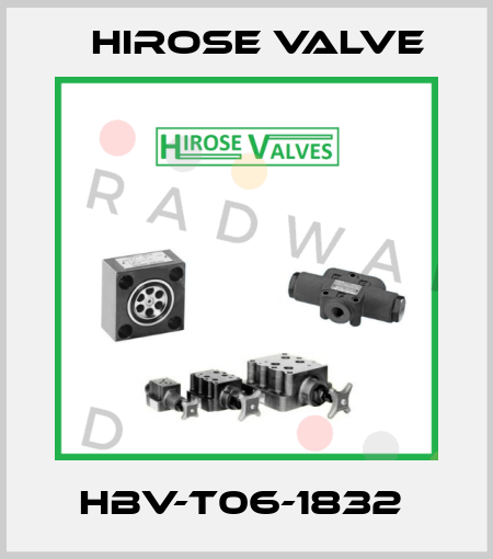 HBV-T06-1832  Hirose Valve