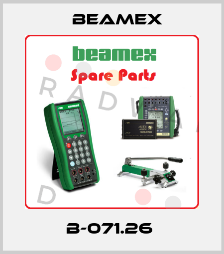 B-071.26  Beamex