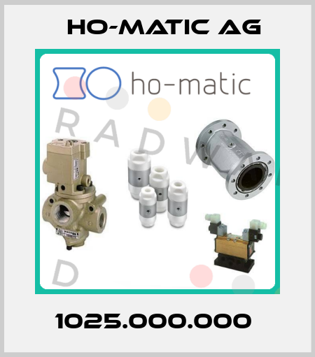 1025.000.000  Ho-Matic AG