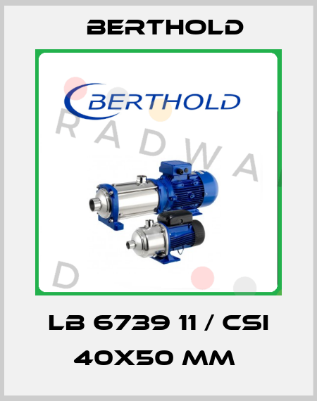 LB 6739 11 / CsI 40x50 mm  Berthold