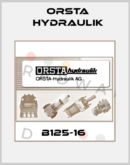 B125-16  Orsta Hydraulik