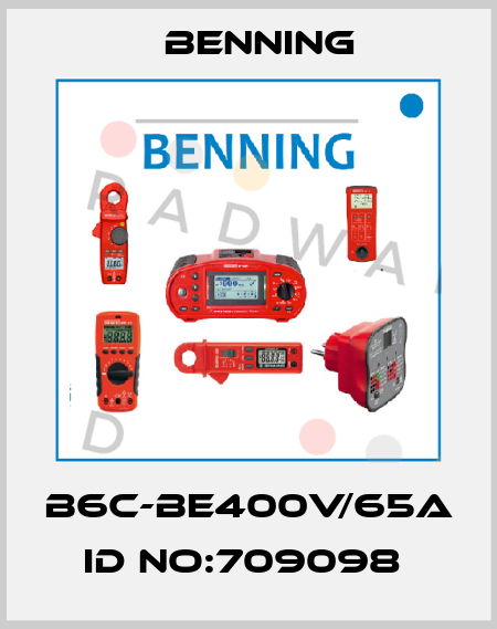 B6C-BE400V/65A ID NO:709098  Benning