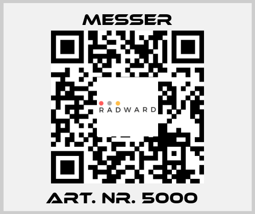 Art. Nr. 5000   Messer