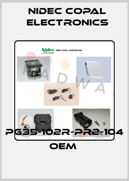 PG35-102R-PR2-104 oem  Nidec Copal Electronics