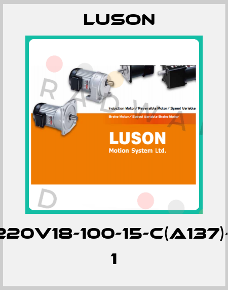 J220V18-100-15-C(A137)-G 1 Luson