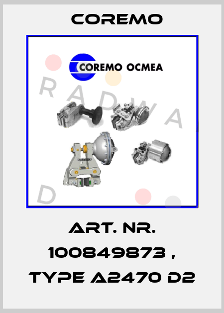 Art. Nr. 100849873 , Type A2470 D2 Coremo