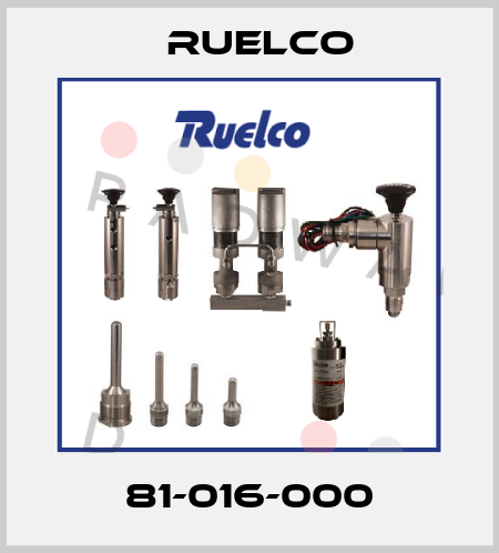 81-016-000 Ruelco