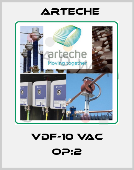 VDF-10 Vac OP:2 Arteche