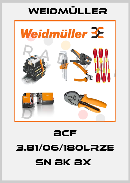 BCF 3.81/06/180LRZE SN BK BX  Weidmüller