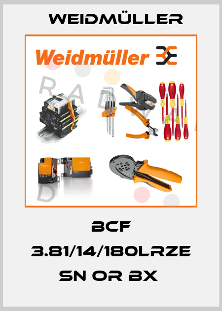 BCF 3.81/14/180LRZE SN OR BX  Weidmüller