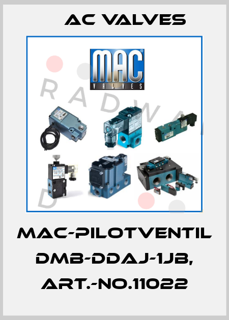 MAC-Pilotventil DMB-DDAJ-1JB, Art.-No.11022 МAC Valves