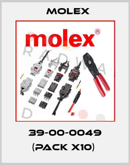 39-00-0049 (pack x10)  Molex