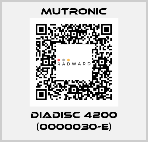 DIADISC 4200 (0000030-E) Mutronic