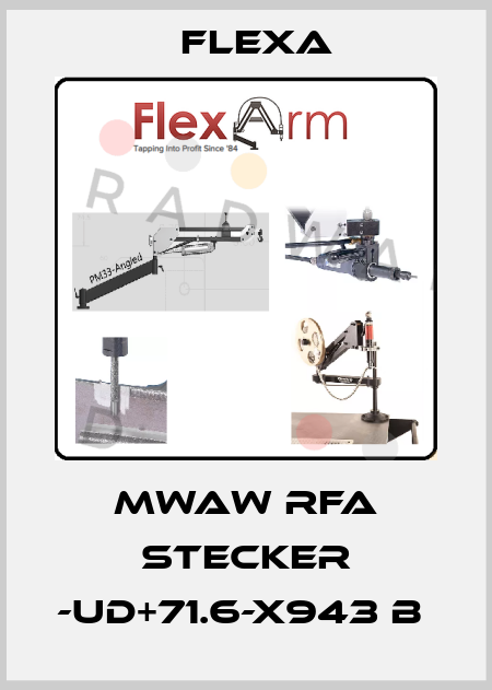 MWAW RFA Stecker -UD+71.6-X943 B  Flexa