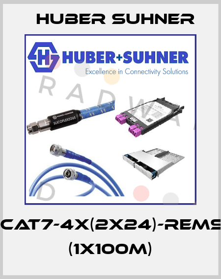 RX-MILCAT7-4X(2X24)-REMS-FH-BK (1x100m) Huber Suhner