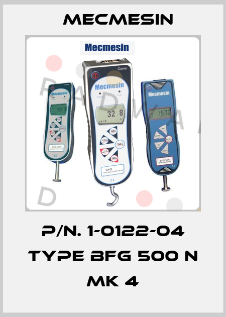 P/n. 1-0122-04 Type BFG 500 N MK 4 Mecmesin