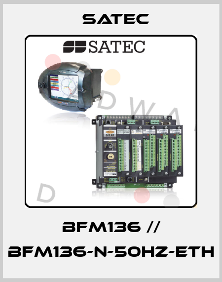 BFM136 // BFM136-N-50HZ-ETH Satec