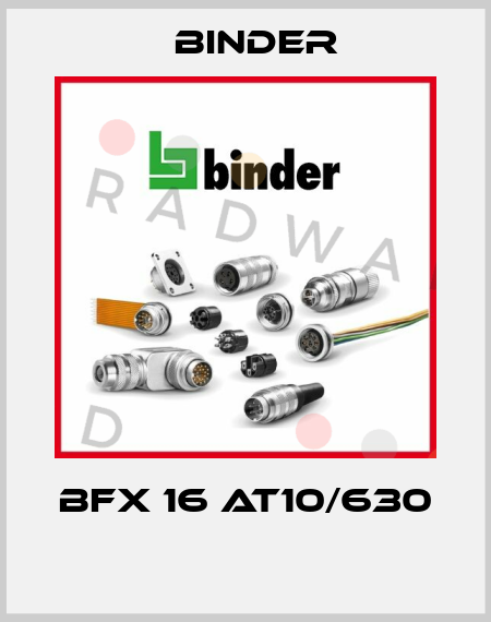 BFX 16 AT10/630  Binder