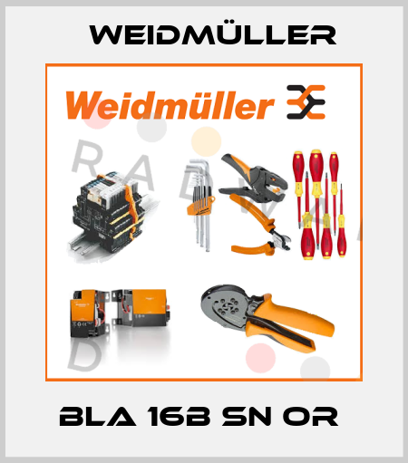 BLA 16B SN OR  Weidmüller