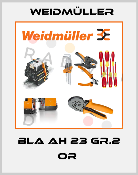 BLA AH 23 GR.2 OR  Weidmüller
