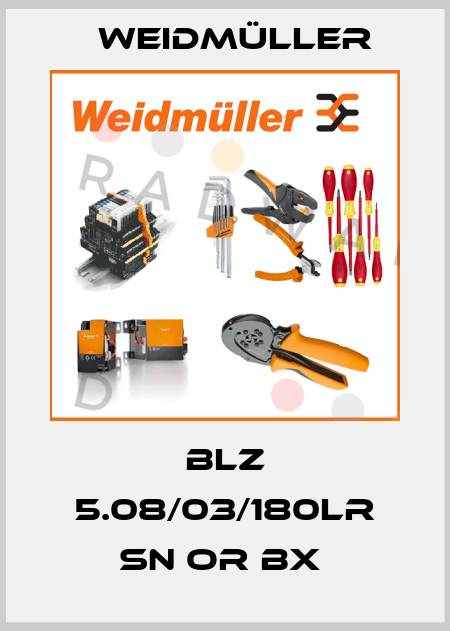 BLZ 5.08/03/180LR SN OR BX  Weidmüller